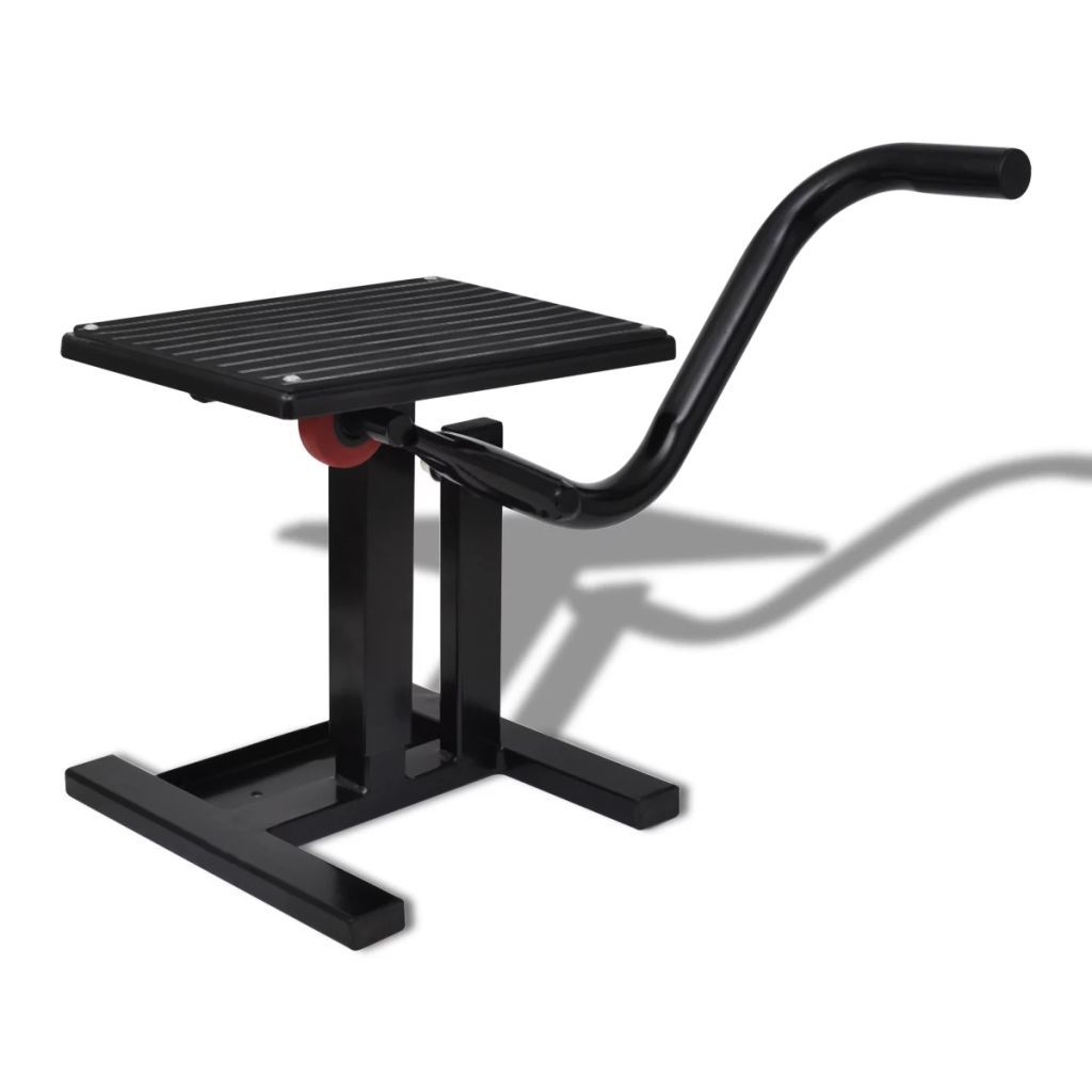 Professional Motorbike Lift Stand Black