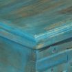 Storage Chest Solid Mango Wood Blue 100x40x41 cm