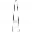 Clothes Rack 59x35x150 cm Black