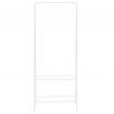 Clothes Rack 59x35x150 cm White