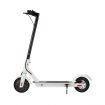 320W Folding Electric Scooter with App Control Headlight LED Display White