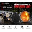 2X LED Turn Signal Light Smoke Lens for Jeep Wrangler JK 2007-2017 OEM