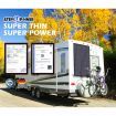 ATEM POWER 200W 12V Flexible Solar Panel Battery Power Caravan Camping Charging