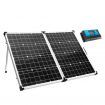 12V 200W Folding Solar Panel Kit Caravan Boat Camping Power Mono Charging Home