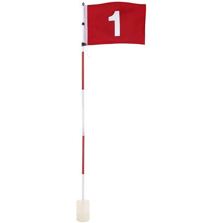 Golf Flagsticks Pro, Putting Green Flags Hole Cup Set, All 6 Feet