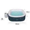 Bestway IbizaAirJet Hot Spa Inflatable Pool 4-6 Person 1.80m x 66cm