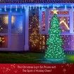 180CM 3D Christmas Tree Light Christmas LED Light Xmas Tree Lights Decorations 