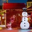 180CM 3D Christmas Snowman Light Christmas LED Light Outdoor Xmas Decorations 