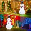 180CM 3D Christmas Snowman Light Christmas LED Light Outdoor Xmas Decorations 