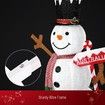 180CM 3D Christmas Snowman Light Christmas LED Light Outdoor Xmas Decorations 