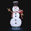 180CM 3D Christmas Snowman Light Christmas LED Light Outdoor Xmas Decorations 