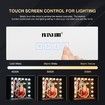 Makeup Mirror Hollywood Vanity Dressing Table 14 LED Mirror Bluetooth Maxkon