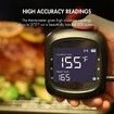 Digital Wireless Cooking Meat Thermometer with 6 Probes for BBQ Grill Oven Smoker