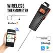 Wireless Grill Thermometer Instant Read Bluetooth BBQ Meat Thermometer Smart Probe