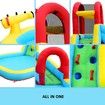 All in One Inflatable Water Park Water Slide Jump Castle Blow Up Pool Bouncer House For Kids