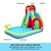 All in One Inflatable Water Park Water Slide Jump Castle Blow Up Pool Bouncer House For Kids