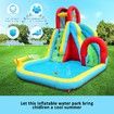 All in One Inflatable Water Park Water Slide Jump Castle Blow Up Pool Bouncer House For Kids