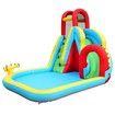 All in One Inflatable Water Park Water Slide Jump Castle Blow Up Pool Bouncer House For Kids