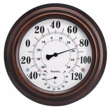 Indoor Outdoor Thermometer Wireless - Wall Thermometer Hygrometer