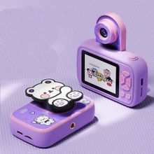 Kids Camera with 32G Memory Card Toys for 3-12 Years Old Boys Girls Purple