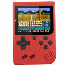 Red-Retro Game Machine Handheld Game Console with 400 Classical FC Game Console Support for Connecting TV Gift Birthday for Kids and Adult