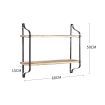 Levede Floating Shelves Brackets Display Shelf Bookshelf Wall Mount Rack Storage