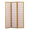 Levede 3 Panel Free Standing Foldable  Room Divider Privacy Screen  Wood Frame