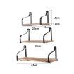 Levede Floating Shelf Brackets Display Shelves Bookshelf Wall Mount Rack Storage