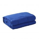 DreamZ Weighted Blanket Heavy Gravity Deep Relax 5KG Adult Double Navy