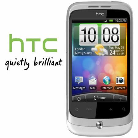 HTC Wildfire Android Bluetooth 3G SmartPhone - White