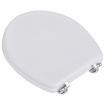 Toilet Seats with Lids 2 pcs MDF White