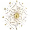 Wall Clock Metal 70 cm Golden