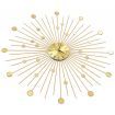 Wall Clock Metal 70 cm Golden