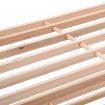 4-Tier Shoe Rack Solid Fir Wood