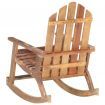 Garden Rocking Chair Solid Reclaimed Wood