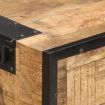 Sideboard 80x31x71 cm Solid Rough Mango Wood