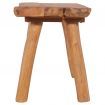 Garden Bench 80 cm Solid Teak Wood