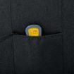 Massage Reclining Chair Dark Grey Fabric