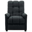 Recliner Dark Grey Fabric