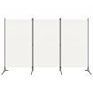 3-Panel Room Divider White 260x180 cm