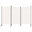 3-Panel Room Divider White 260x180 cm