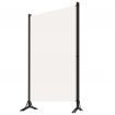 3-Panel Room Divider White 260x180 cm
