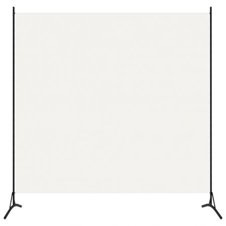 1-Panel Room Divider White 175x180 cm