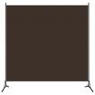 1-Panel Room Divider Brown 175x180 cm