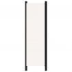 3-Panel Room Divider White 150x180 cm