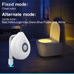 LED Toilet Seat Night Light Motion Sensor 8 Colors Changeable Lamp AAA Battery Powered