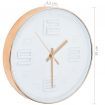 Wall Clock Copper Look 30 cm