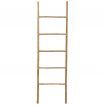 Towel Ladder with 5 Rungs 170 cm Bamboo