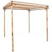 Pergola Bamboo 170x170x220 cm