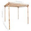 Pergola Bamboo 170x170x220 cm